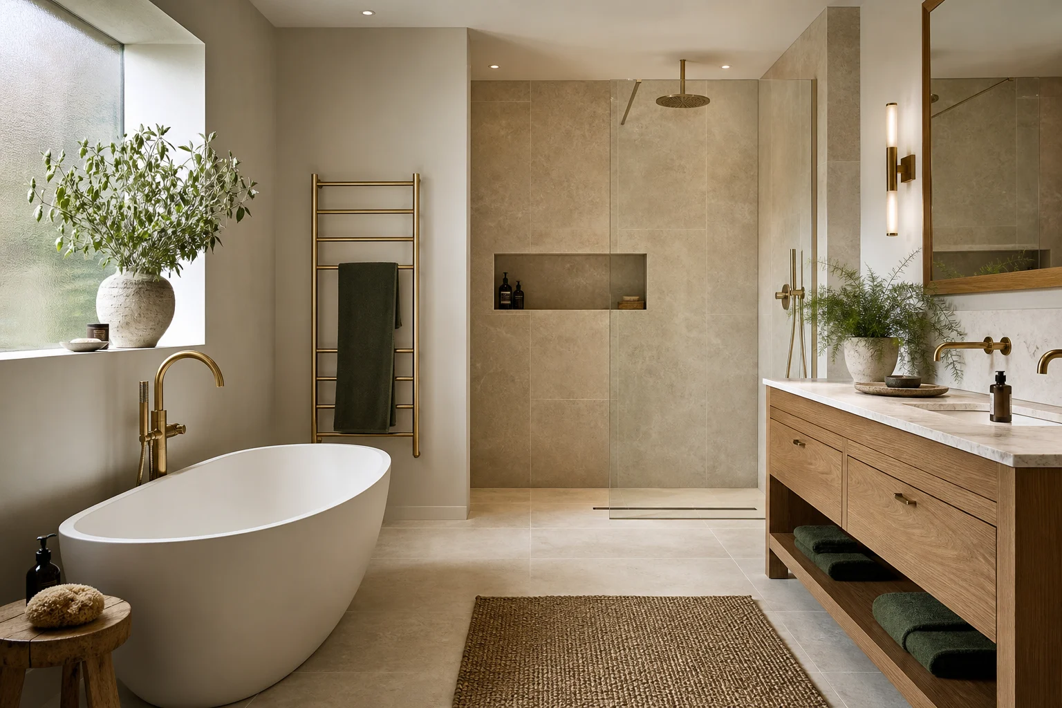 Bathroom sector website imagery